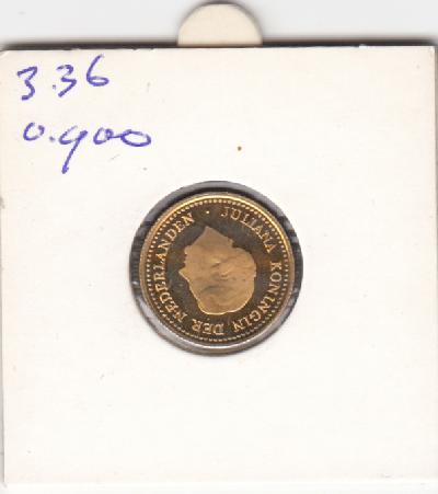 Beschrijving: 50 Gulden JULIANA(3,36 gram 0,900)